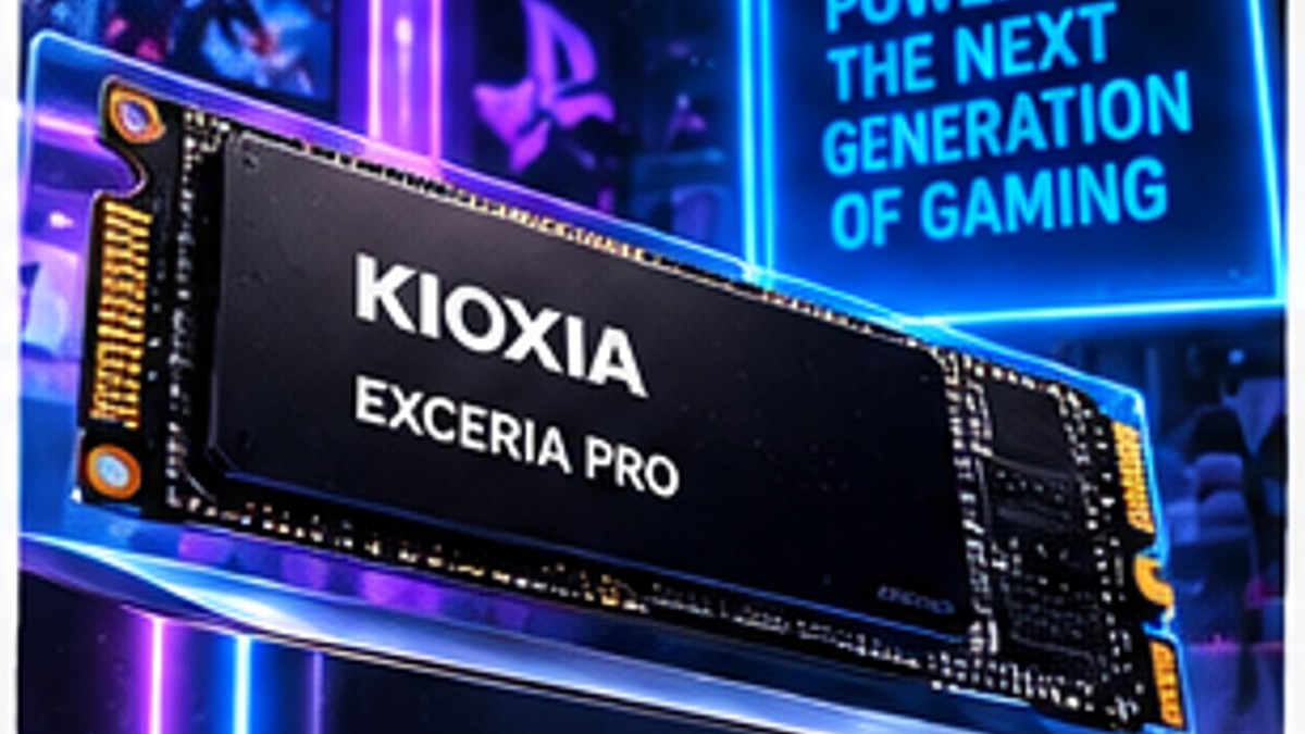Kioxia Makes Its First Tokyo Game Show Appearance — original editorial gaming news illustration