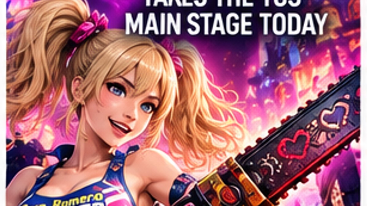 Lollipop Chainsaw 2 Back2Back Takes the TGS Main Stage Today — original editorial gaming news illustration