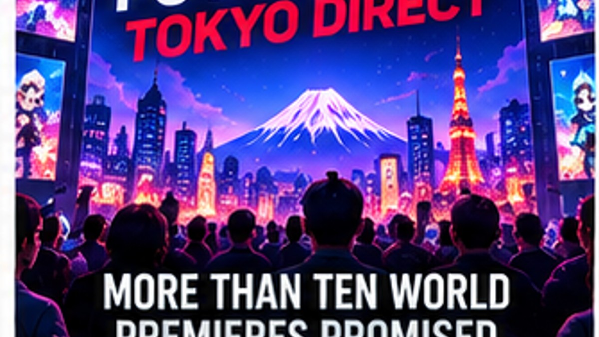 More Than Ten World Premieres Promised for PC Gaming Show Tokyo Direct — original editorial gaming news illustration