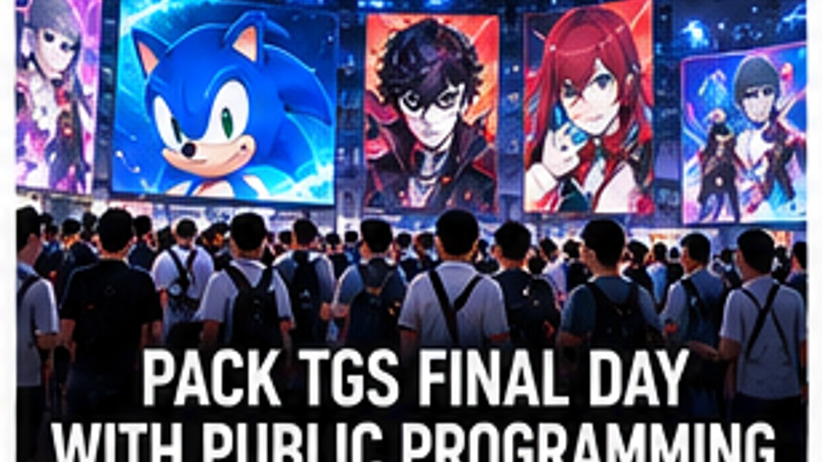 Sega and Atlus Pack TGS Final Day With Public Programming — original editorial gaming news illustration