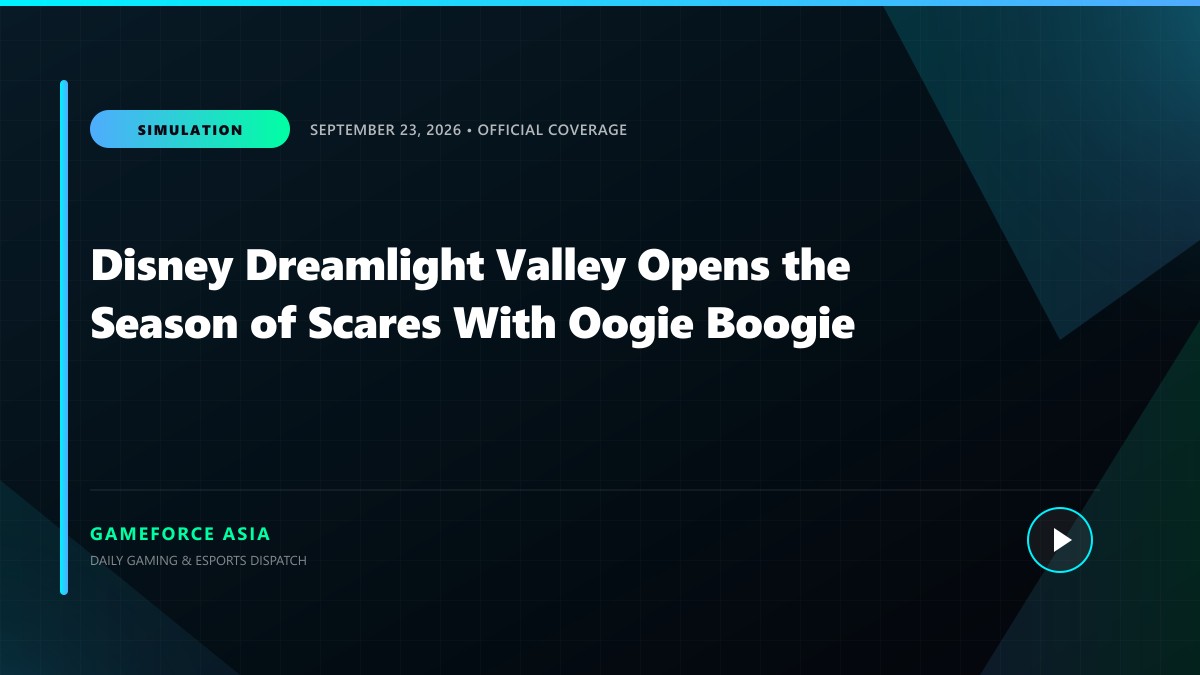 Disney Dreamlight Valley Opens the Season of Scares With Oogie Boogie