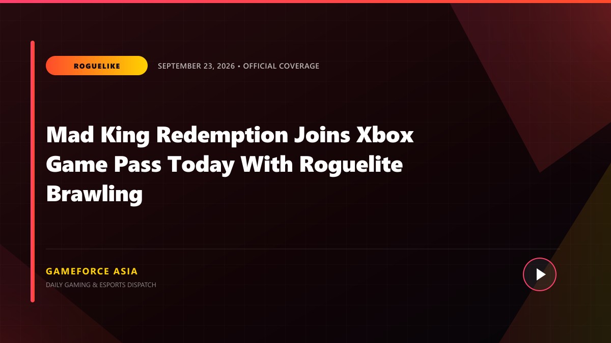 Mad King Redemption Joins Xbox Game Pass Today With Roguelite Brawling