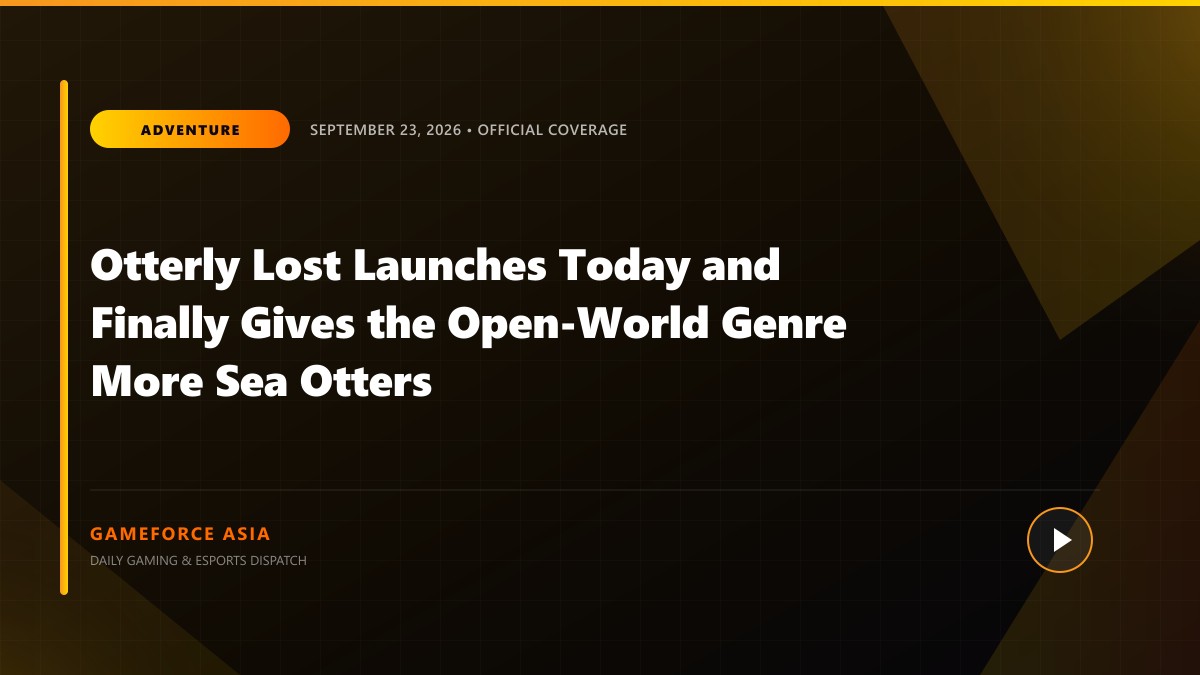 Otterly Lost Launches Today and Finally Gives the Open-World Genre More Sea Otters