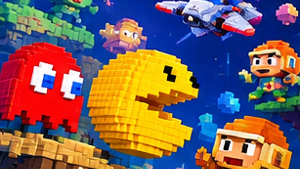 NAMCO LEGENDARY Mountains Turns Arcade History Into a Pocket-Sized Voxel Puzzle