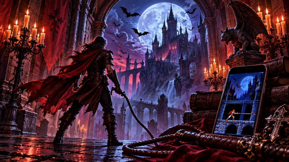 Castlevania Turns 40 With Free Original Game and Big Retro Sale — original editorial gaming news illustration