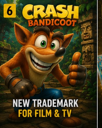 Activision files Crash Bandicoot trademark for film and TV